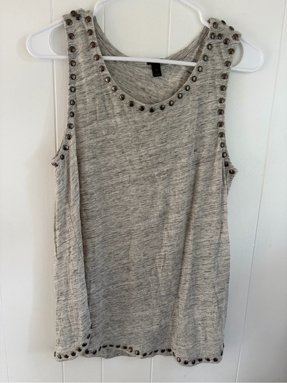 J Crew studded tank small